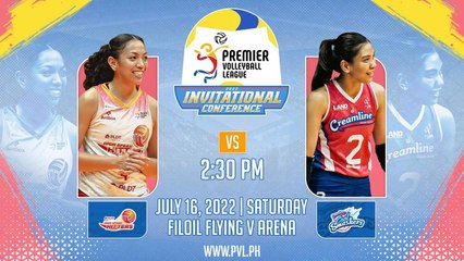 GAME 1 JULY 16 2022 | PLDT HIGH SPEED HITTERS vs CREAMLINE COOL SMASHERS |  2022 PVL INVITATIONAL CONFERENCE