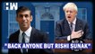 Headlines: Boris Johnson Asks Conservative Leaders To "Back Anyone But Rishi Sunak", Says Report