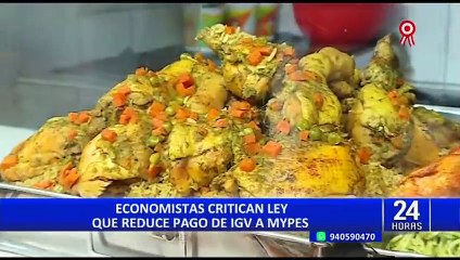 Congreso aprueba bajar IGV del 18 a 8% para restaurantes y hoteles hasta 2024