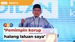 Pemimpin korup halang laluan saya jadi PM, kata Anwar