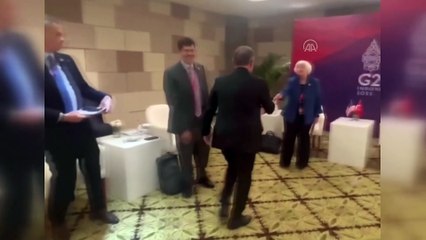 Bakan Nebati'den önemli görüşme