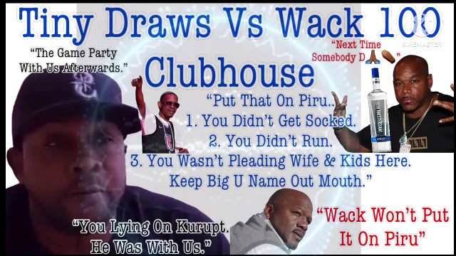 Tiny Draws 60s Crip Checks Wack 100. “Put That On Piru I Didn’t Sock You & You Ran.”