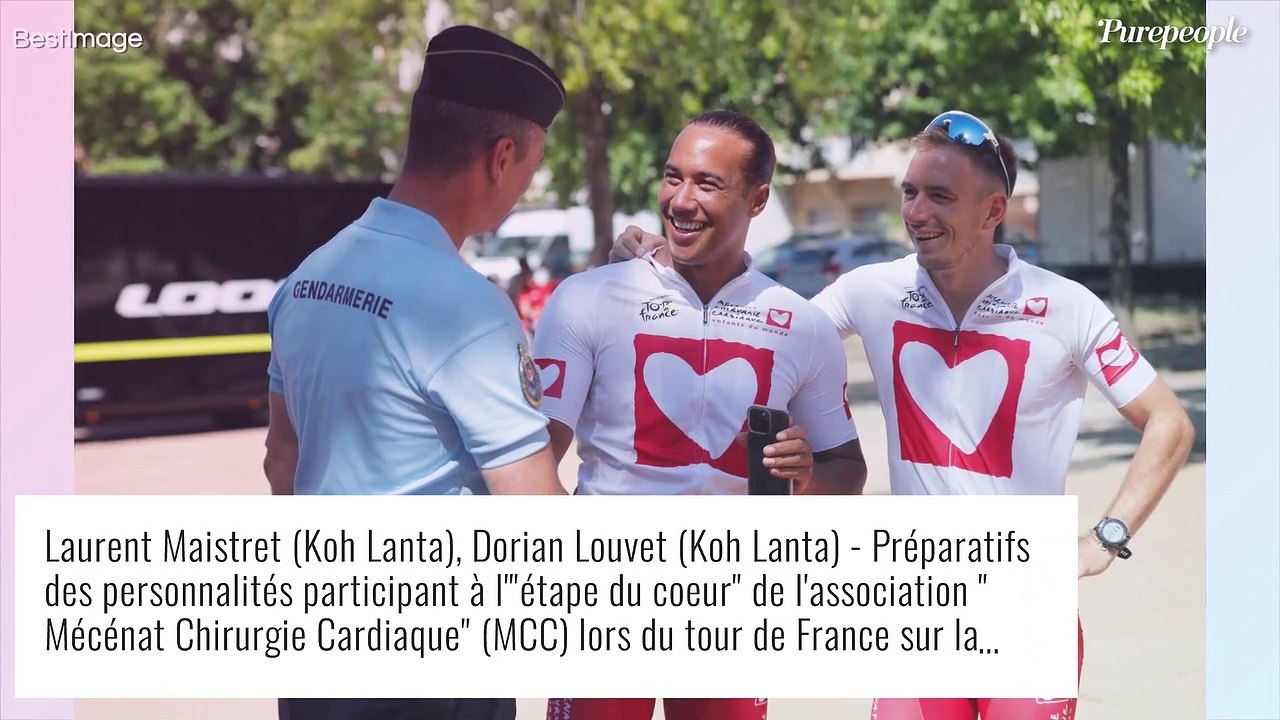 Laurent Maistret : sa lourde chute à vélo lors d'une course solidaire !