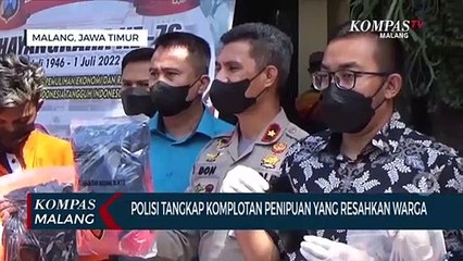 Polisi Tangkap Komplotan Penipuan di Alun-Alun Malang, Modus Tuduh Korban Pukul Adik