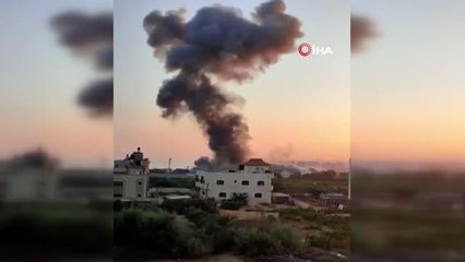 İsrail, Gazze'de Hamas'a ait noktaları vurdu