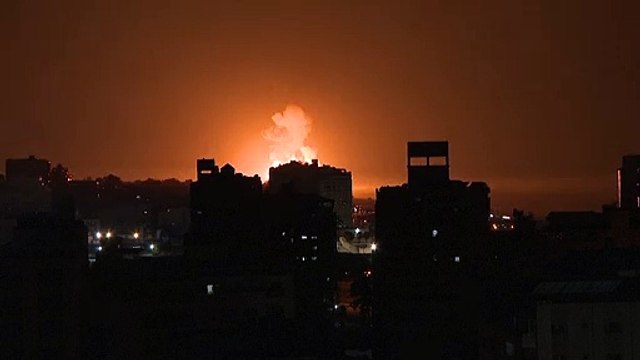 ضربات إسرائيلية على غزة بعد إطلاق صواريخ