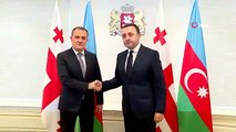 Azerbaycan Dışişleri Bakanı Bayramov, Gürcistan Başbakanı Garibaşvili ile görüştü