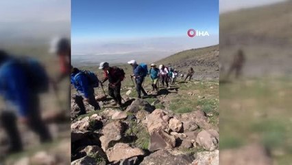 Yüksekovalı dağcıların Ağrı ve Reşko dağlarındaki zorlu tırmanışı