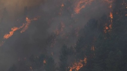La altas temperaturas favorecen la propagación de decenas de incendios en España