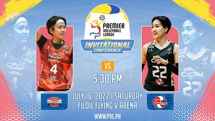 GAME 2 JULY 16, 2022 | CHERY TIGGO CROSSOVERS vs CIGNAL HD SPIKERS | 2022 PVL INVITATIONAL CONFERENCE