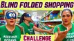BLINDFOLDED Shopping Challenge  | Grocery Shopping | Uma Riyaz