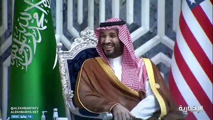 قمة جدة… لقاء أخوي باسم بين ولي العهد السعودي والشيخ تميم بن حمد