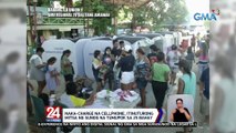 Naka-charge na cellphone, itinuturong mitsa ng sunog na tumupok sa 25 bahay | 24 Oras Weekend