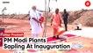 PM Narendra Modi Greets People At Inaugural Site Of Bundelkhand Expressway