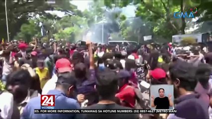 DFA, itinaas sa alert level 2 ang sitwasyon sa Sri Lanka kasunod ng mga kilos protesta roon | 24 Oras Weekend