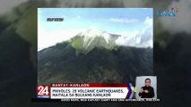 Phivolcs: 20 volcanic earthquakes, naitala sa Bulkang Kanlaon | 24 Oras Weekend