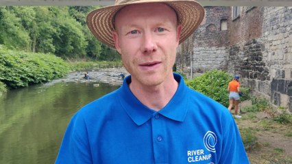 Wannes Vercauteren, coordinateur "Vesdre" pour River Clean Up
