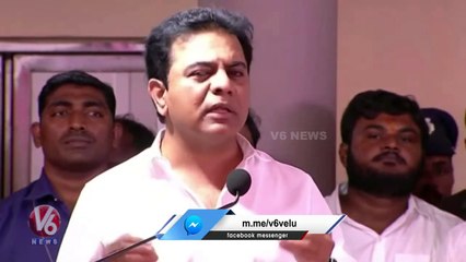 Minister KTR Fires On Opposition Leaders Over Urdu Language Issue |  V6 News (1)
