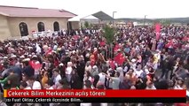 Çekerek Bilim Merkezinin açılış töreni