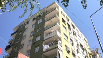 5'inci kattan toprak zemine düşen bebek yaralı kurtuldu