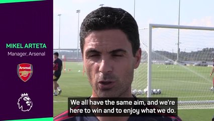 Arsenal 'here to win' this season - Arteta