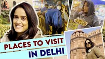 Delhi Street Food & Shopping _ Must Go Places _ Travel Vlog _ VJ Hemalatha