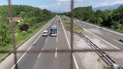 Anadolu Otoyolu'nda tatil dönüşü yoğunluğu yaşanıyor