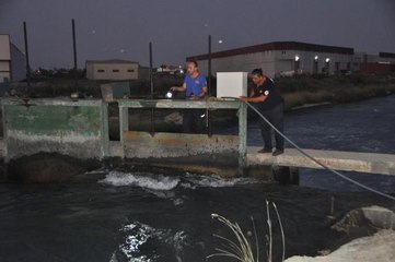 Sulama kanalına giren kişi kayboldu