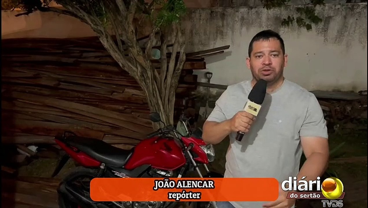 Meliantes armados assaltam mototaxista em Pombal, subtraem moto e em seguida abandonam veículo