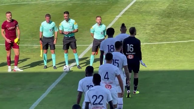 OM Norwich : l’entrée des deux équipes