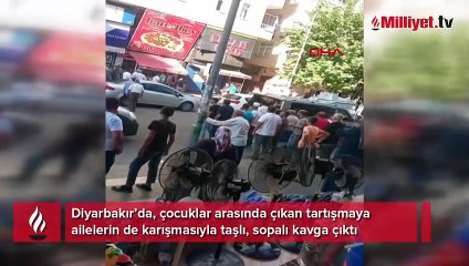 Çocukların kavgasına aileler de karıştı
