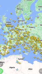 How Many Planes Flying Right Now - Is it possible