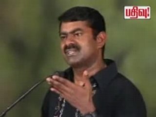 Director Seeman's Emotional Speech about Eelam Strugle - 4/6