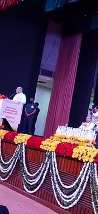 अजमेर भूमि विकास बैंक के चेयरमैन को गृह मंत्री अमित शाह ने किया सम्मानित