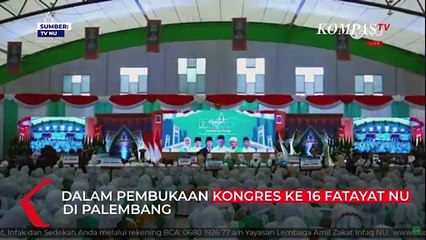 Ketua PWNU Sumsel Cak Amir Doakan Prabowo Jadi Presiden, Prabowo Langsung Hormat