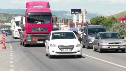 Başkentte bayram dönüşü trafik yoğunluğu