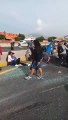 Accidente sobre autopista México-Puebla en dirección a CDMX.