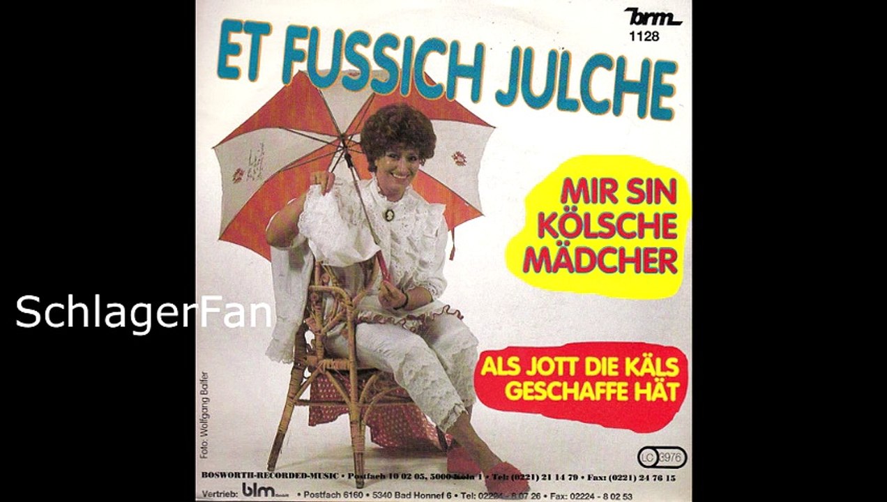 Et Fussich Julche – Mir Sin Kölsche Mädcher - 1989