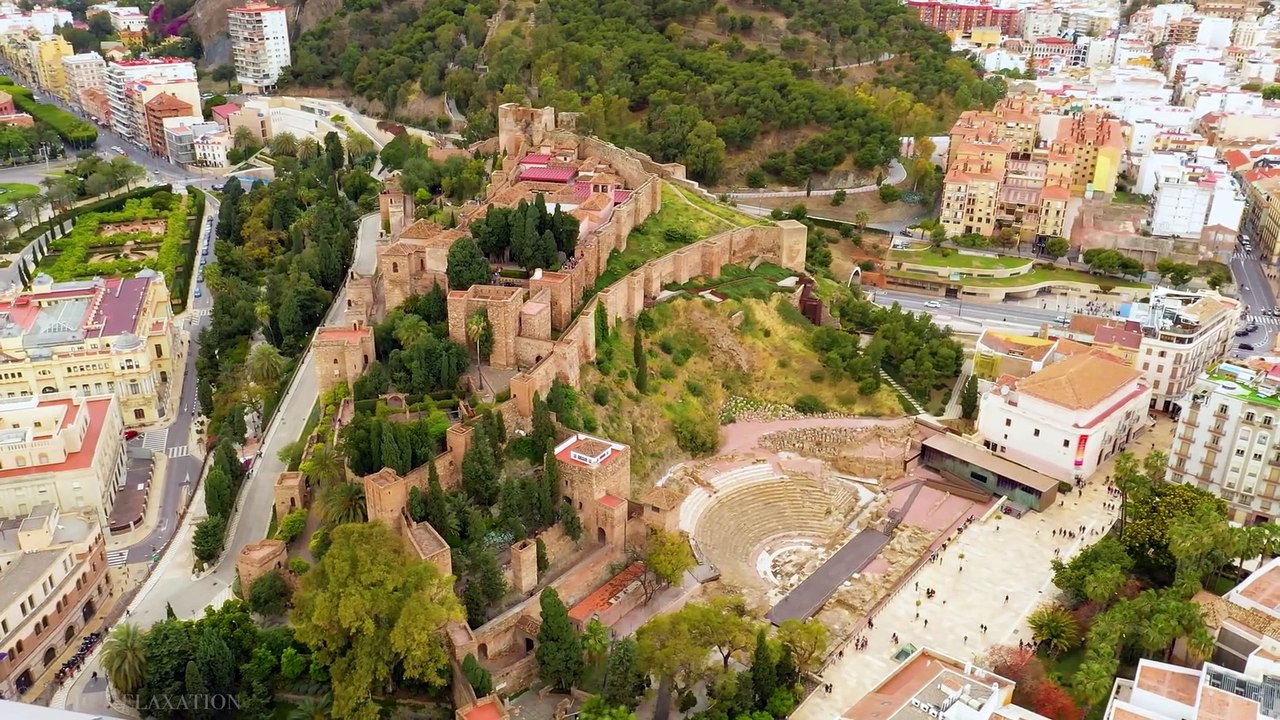 Spain 4K - Scenic Relaxation Film With Calming Music