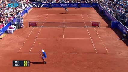 Download Video: Highlights: Thiem-Bezwinger Baez schlägt Rublev