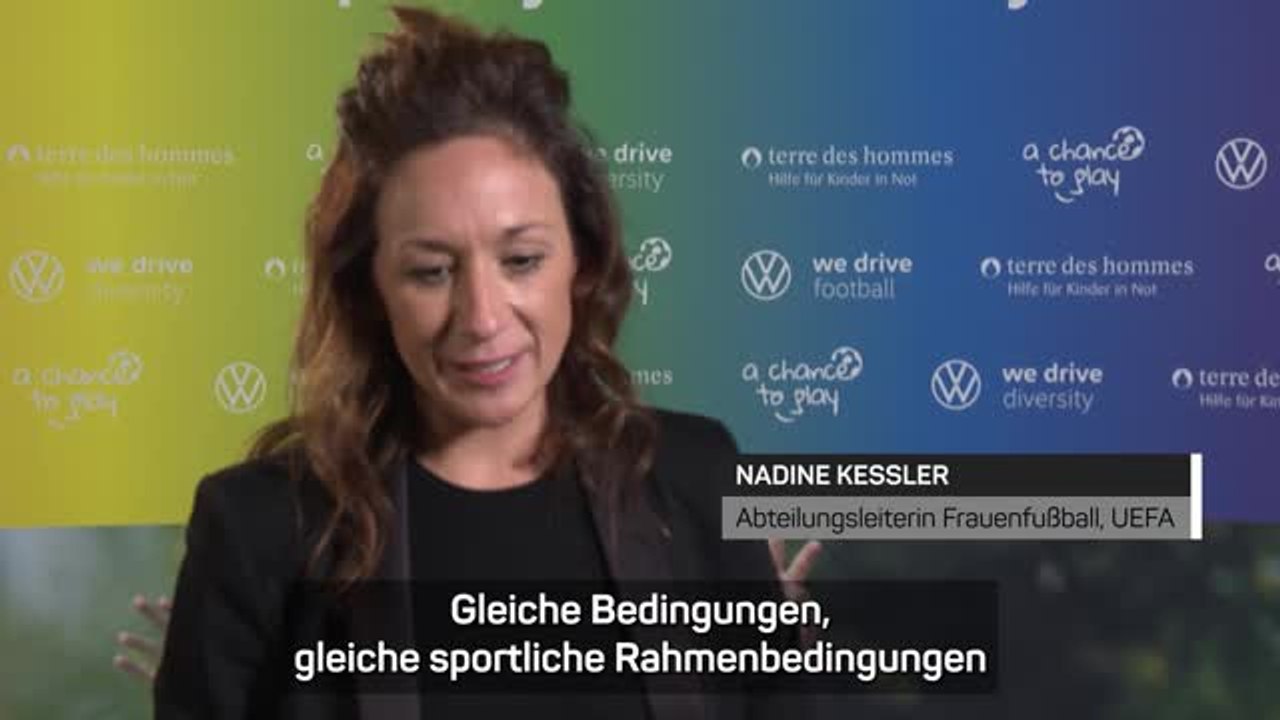 Kessler: frauenfußball braucht gleiche bedingungen