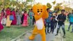Teddy bear prank on park full funny dance video