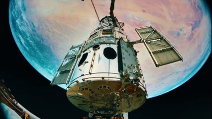 Neptunes Dark Spots Viewed by Hubble Space Telescope.