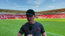 Gary McSheffrey discusses Doncaster's win over Huddersfield Town