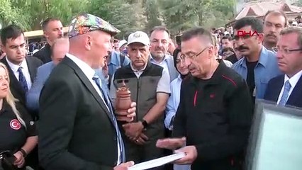 Son dakika haberleri | FUAT OKTAY: AFETLERDE TATİLDE GEZENLER VARKEN BİZ YATIRIMLARI HAYATA GEÇİRİYORUZ
