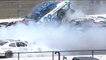NASCAR Xfinity Séries 2022 New Hampshire Race Burton Sieg Big Crash Near Flip