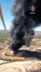 Incêndio em fábrica na Fercal causa grande fumaça e assusta