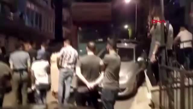 PARK HALİNDEYKEN FRENİ BOŞALAN KAMYON 9 ARACA ÇARPTI