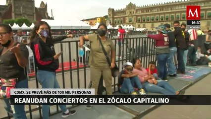 Con La Maldita Vecindad, el Gobierno de la CdMx reanuda conciertos en el Zócalo