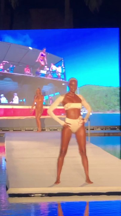 Ashley Byrd at 2022 Sports Illustrated Swimsuit Runway
